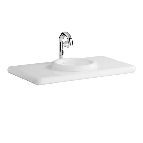 Image of VitrA: Liquid Ceramic Countertop Basin (1000mm)