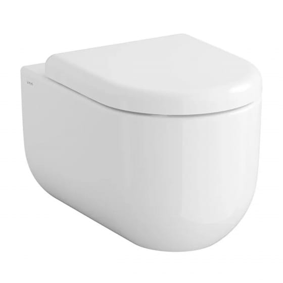 Image of VitrA: Liquid Wall-hung Rim-ex WC Toilet Pan