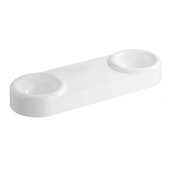 Image of VitrA: Liquid Countertop Double Washbasin