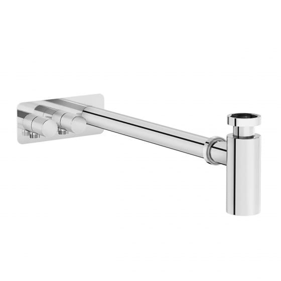Image of VitrA: Asymmetric Universal Bottle Trap for Basin with Isolation Valves