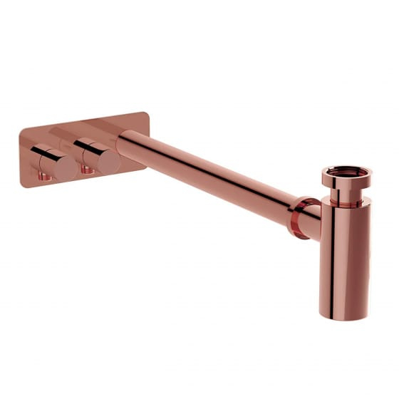 Image of VitrA: Asymmetric Universal Bottle Trap for Basin with Isolation Valves