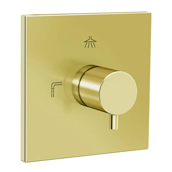 Image of VitrA: Root Square Three-way Shower Diverter