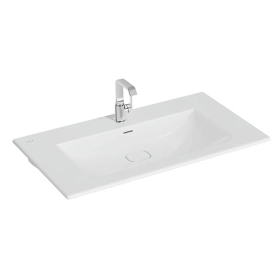 Image of VitrA: M-line Edge Wall-hung Rectangular Vanity Basin (1000mm)