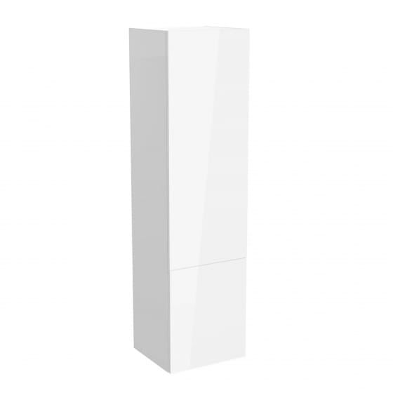 Image of VitrA: M-line Pure Wall-hung Tall Storage Unit with Two Doors