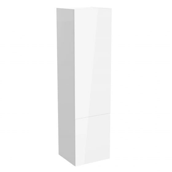 Image of VitrA: M-line Pure Wall-hung Tall Storage Unit with Two Doors
