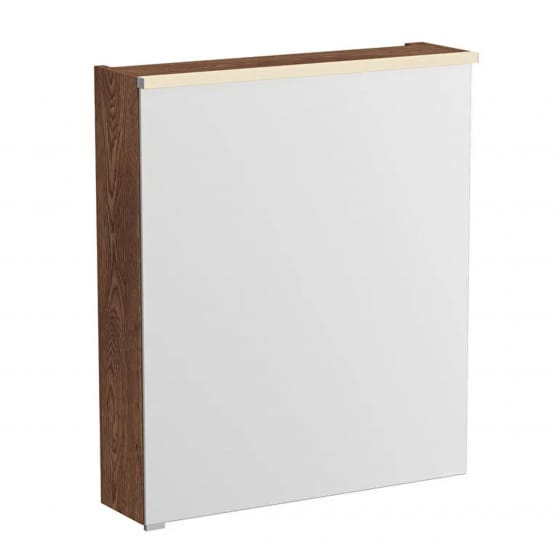 Image of VitrA: M-line Edge Wall-hung Mirror Cabinet With Shaver Socket (600mm)