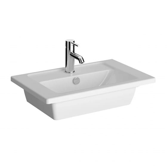 Image of VitrA: Integra Inset Compact Vanity Basin (600mm)