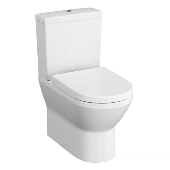 Image of VitrA: Integra Back-To-Wall Close-Coupled Toilet (Rim-Ex)