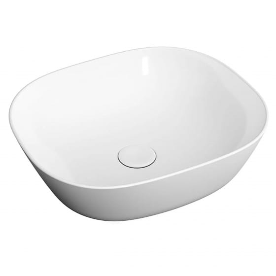Image of VitrA: Plural Square Low Countertop Basin (450mm)