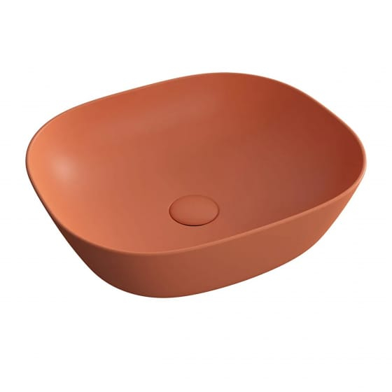 Image of VitrA: Plural Square Low Countertop Basin (450mm)