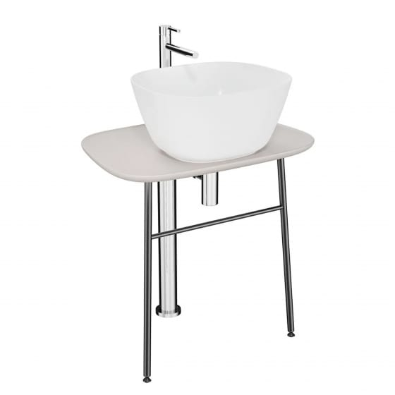 Image of VitrA: Plural Free-standing Counter Unit for Countertop Basins (700mm)