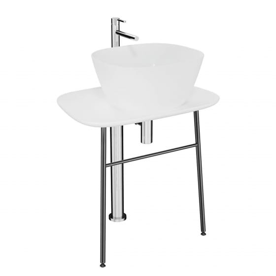 Image of VitrA: Plural Free-standing Counter Unit for Countertop Basins (700mm)