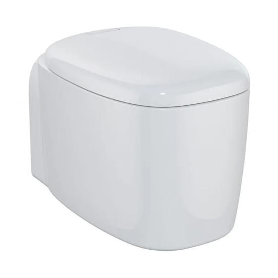 Image of VitrA: Plural Rim-ex Wall-hung Toilet Pan (WC)