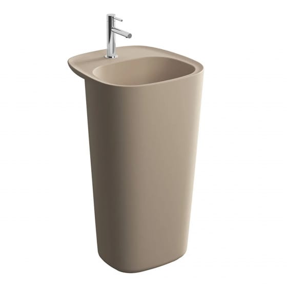 Image of VitrA: Plural Floor-standing Monoblock Basin