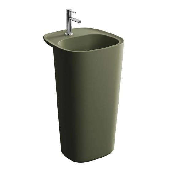 Image of VitrA: Plural Floor-standing Monoblock Basin