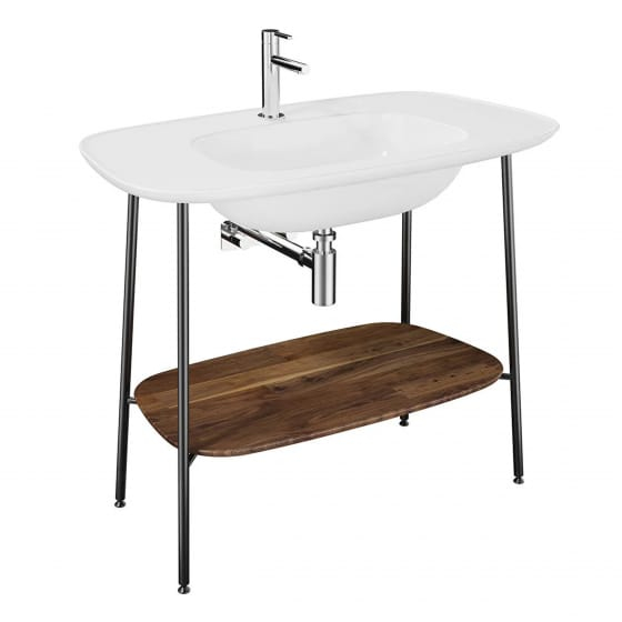 Image of VitrA: Plural Floor-standing Washbasin Unit (1000mm)