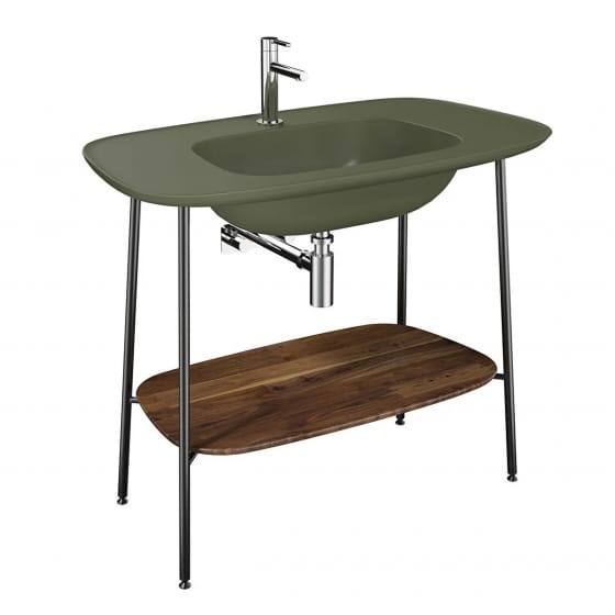 Image of VitrA: Plural Floor-standing Washbasin Unit (1000mm)