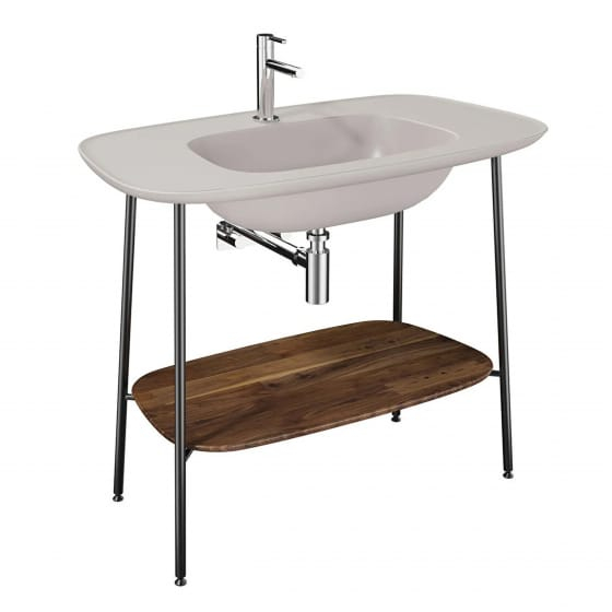 Image of VitrA: Plural Floor-standing Washbasin Unit (1000mm)
