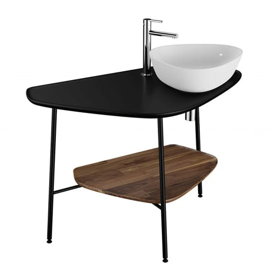Image of VitrA: Plural Floor-standing Ceramic Counter (1000mm)