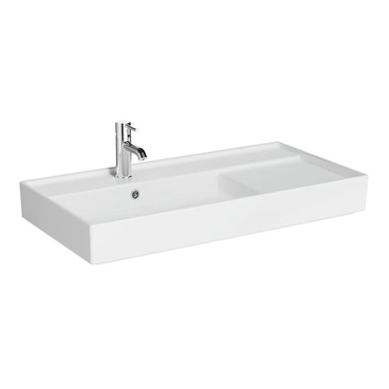 Image of VitrA: ArchiPlan Countertop Basin with Right-hand Counter (900mm)