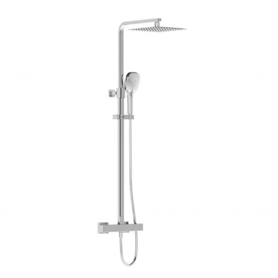 Image of VitrA: AquaHeat Bliss S 230 Shower Set (Chrome)