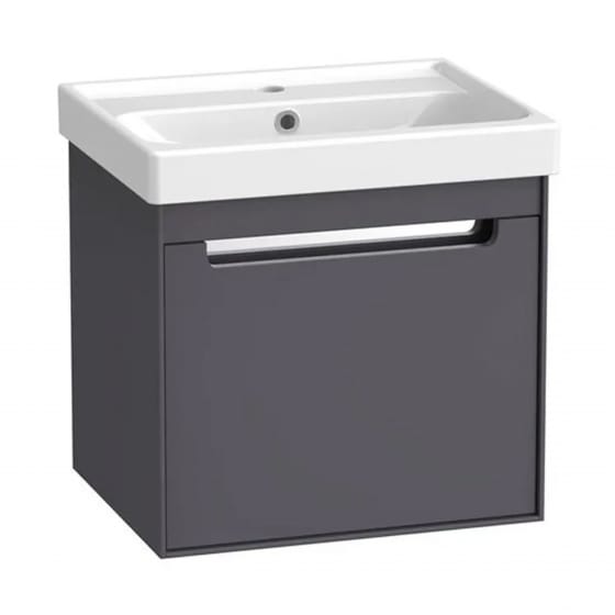 Image of Tavistock: Acumen Wall-mounted Vanity Unit with Basin & Drawer (500mm)