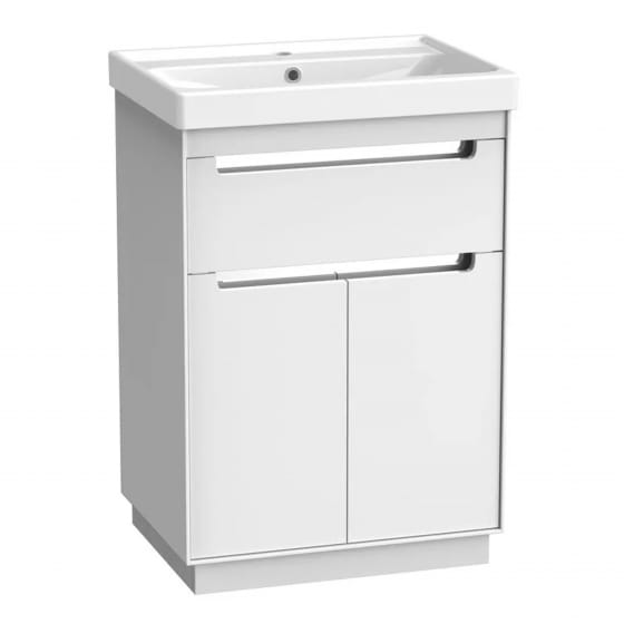Image of Tavistock: Acumen Free-standing Vanity Unit with Basin, Drawer, & Doors (600mm)
