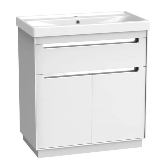 Image of Tavistock: Acumen Free-standing Vanity Unit with Basin, Drawer, & Doors (800mm)
