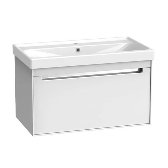 Image of Tavistock: Acumen Wall-mounted Vanity Unit with Basin & Drawer (800mm)