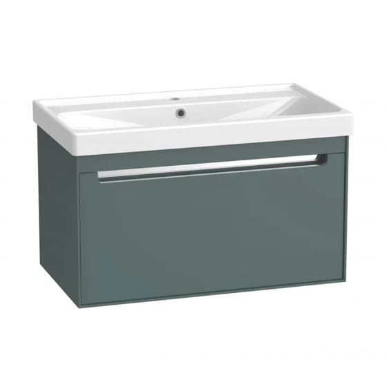 Image of Tavistock: Acumen Wall-mounted Vanity Unit with Basin & Drawer (800mm)
