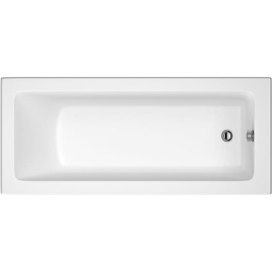 Image of Roca: The Gap Plus Single-ended Rectangular Acrylic Bath