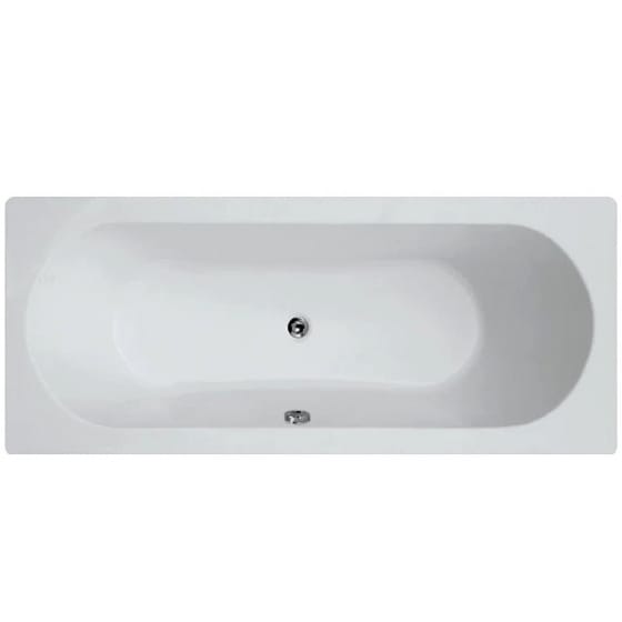 Image of Roca: Sienna Avonite Double-ended Round Acrylic Bath