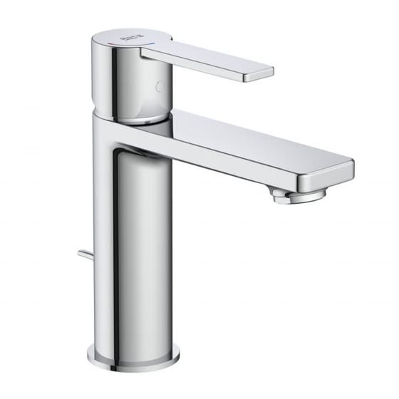Image of Roca: Targa Deck-mounted Basin Mixer Tap with Pop-up Waste