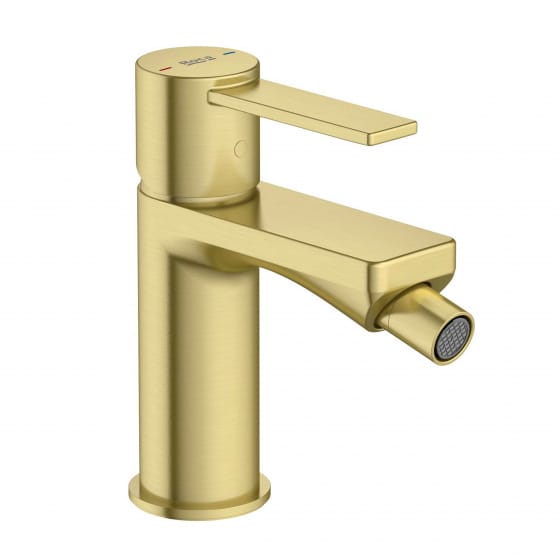 Image of Roca: Targa Deck-mounted Bidet Mixer with Smooth Body