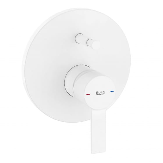 Image of Roca: Targa Wall-mounted Bath-Shower Mixer Valve (2-Way)