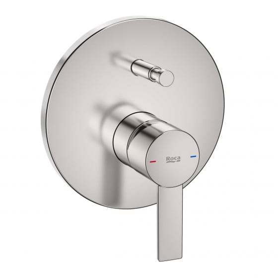 Image of Roca: Targa Wall-mounted Bath-Shower Mixer Valve (2-Way)
