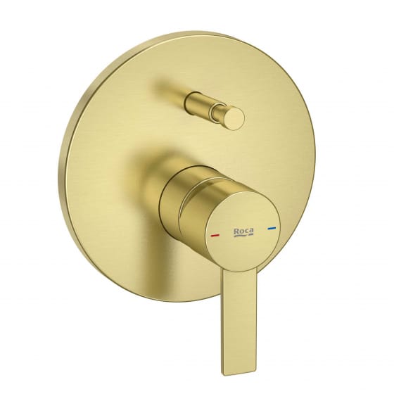 Image of Roca: Targa Wall-mounted Bath-Shower Mixer Valve (2-Way)
