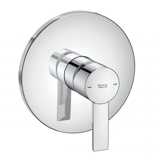 Image of Roca: Targa Wall-mounted One Way Built-in Shower Mixer Valve