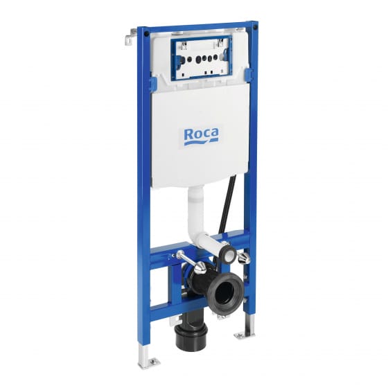 Image of Roca: Duplo ONE Installation System with Cistern and Frame for Roca In-Wash Smart Toilets (AG)