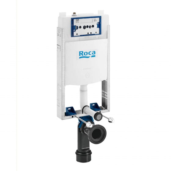 Image of Roca: Duplo ONE Compact Depth Concealed Cistern for Solid Wall Installation Only (AG)