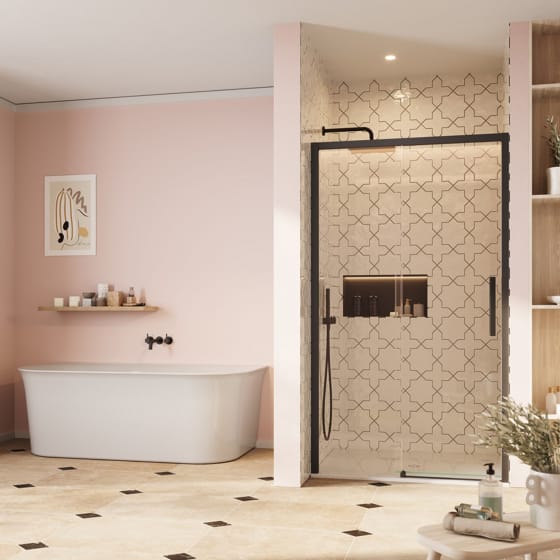 Image of Crosswater: Asura Sliding Shower Door (8mm)