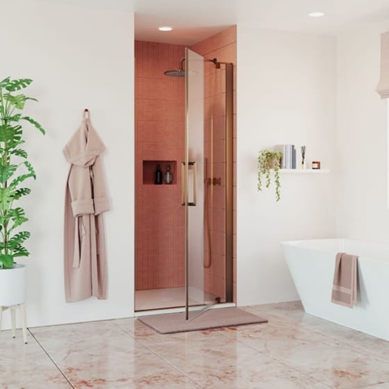 Image of Crosswater: Optix 10 Pivot Shower Door (10mm)