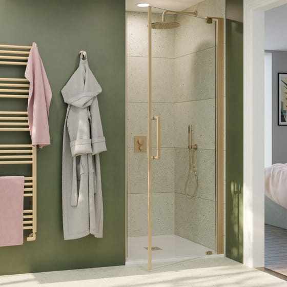 Image of Crosswater: Optix 10 Pivot Shower Door (10mm)
