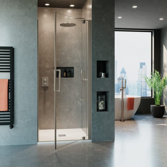 Image of Crosswater: Optix 10 Pivot Shower Door (10mm)