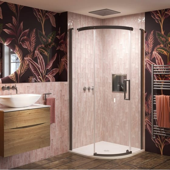 Image of Crosswater: Optix 10 Quadrant Shower Enclosure (10mm)