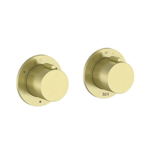 Image of Roca: T-Multi Wall-mounted Built-in Thermostatic Bath-shower Valve (3-Way)