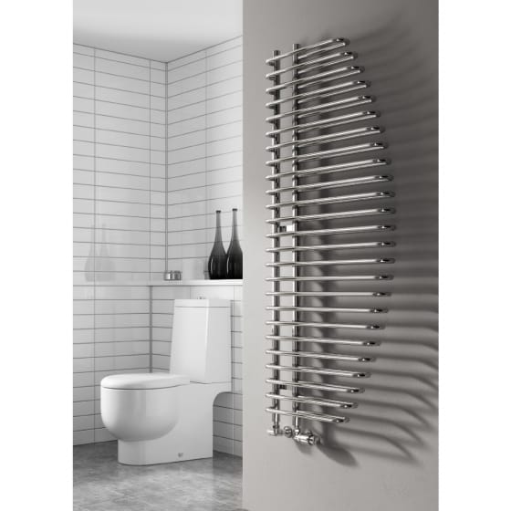 Image of Reina Nola Steel Heated Towel Rail