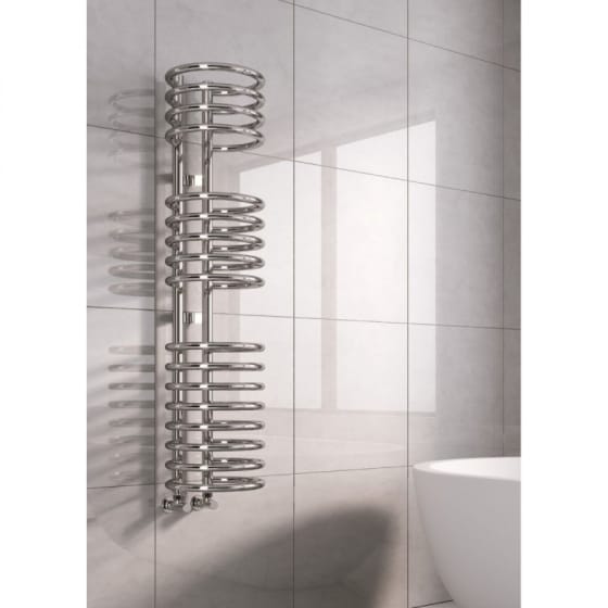 Image of Reina Claro Steel Heated Towel Rail