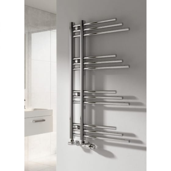 Image of Reina Palmari Steel Heated Towel Rail