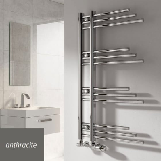 Image of Reina Palmari Steel Heated Towel Rail